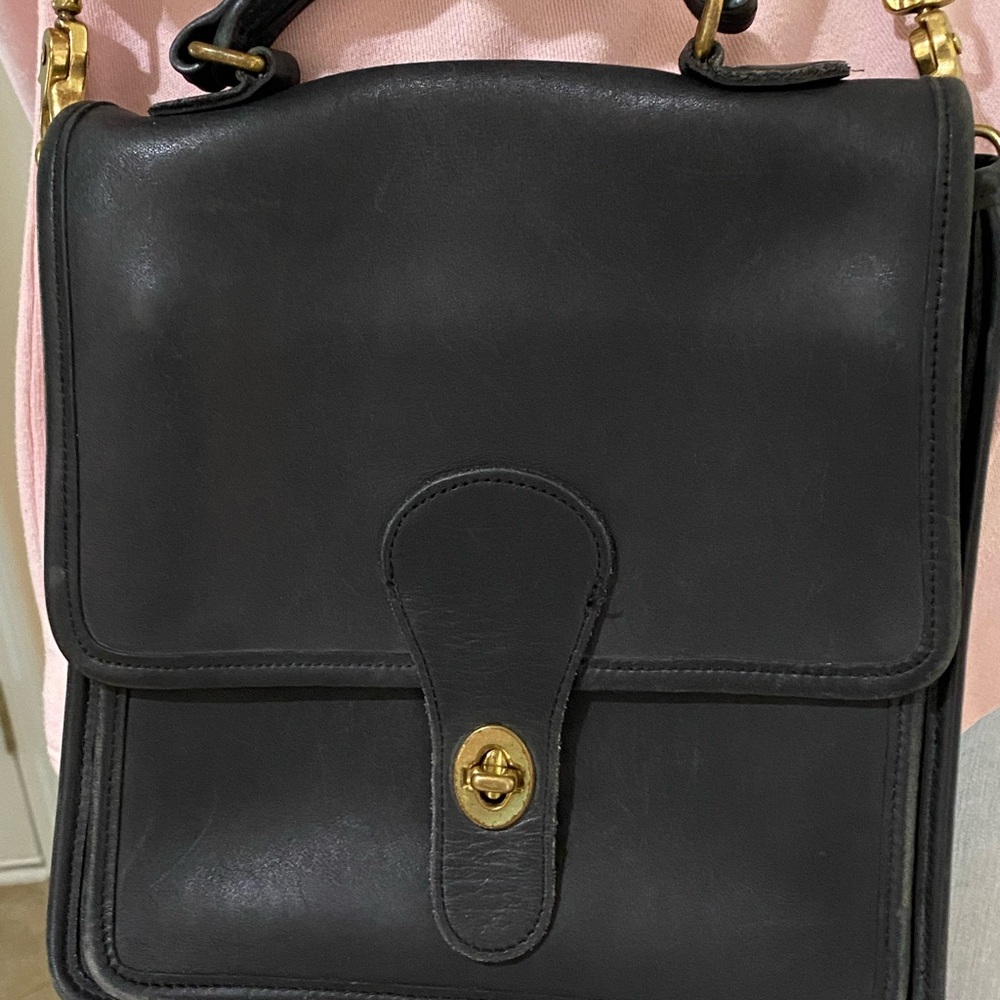 Coach 5130 Station Bag Vintage 1990’s Classic Coach Leather
